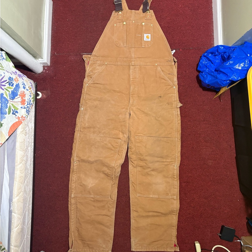 Carhartt Brown Overalls